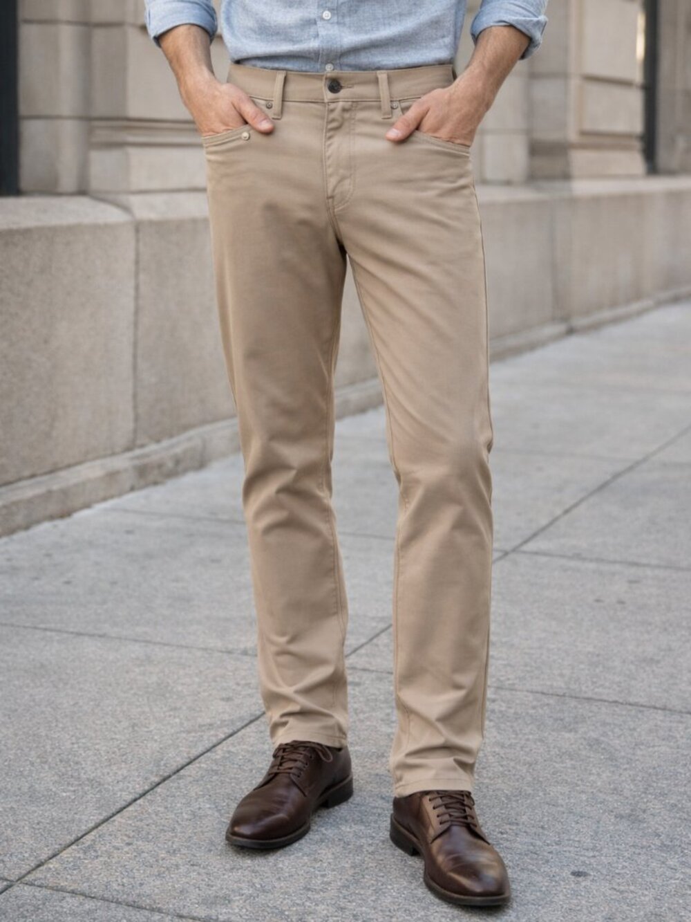 Levi Strauss 511 Soft Khaki Stretch Pants | Size 30/30